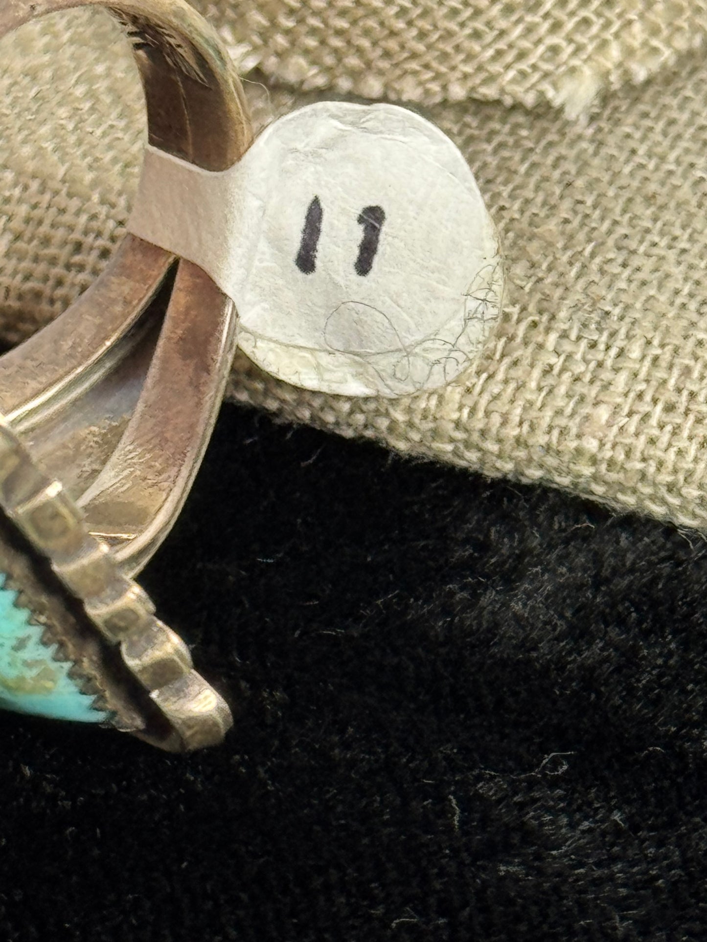 Turquoise Ring Size 11