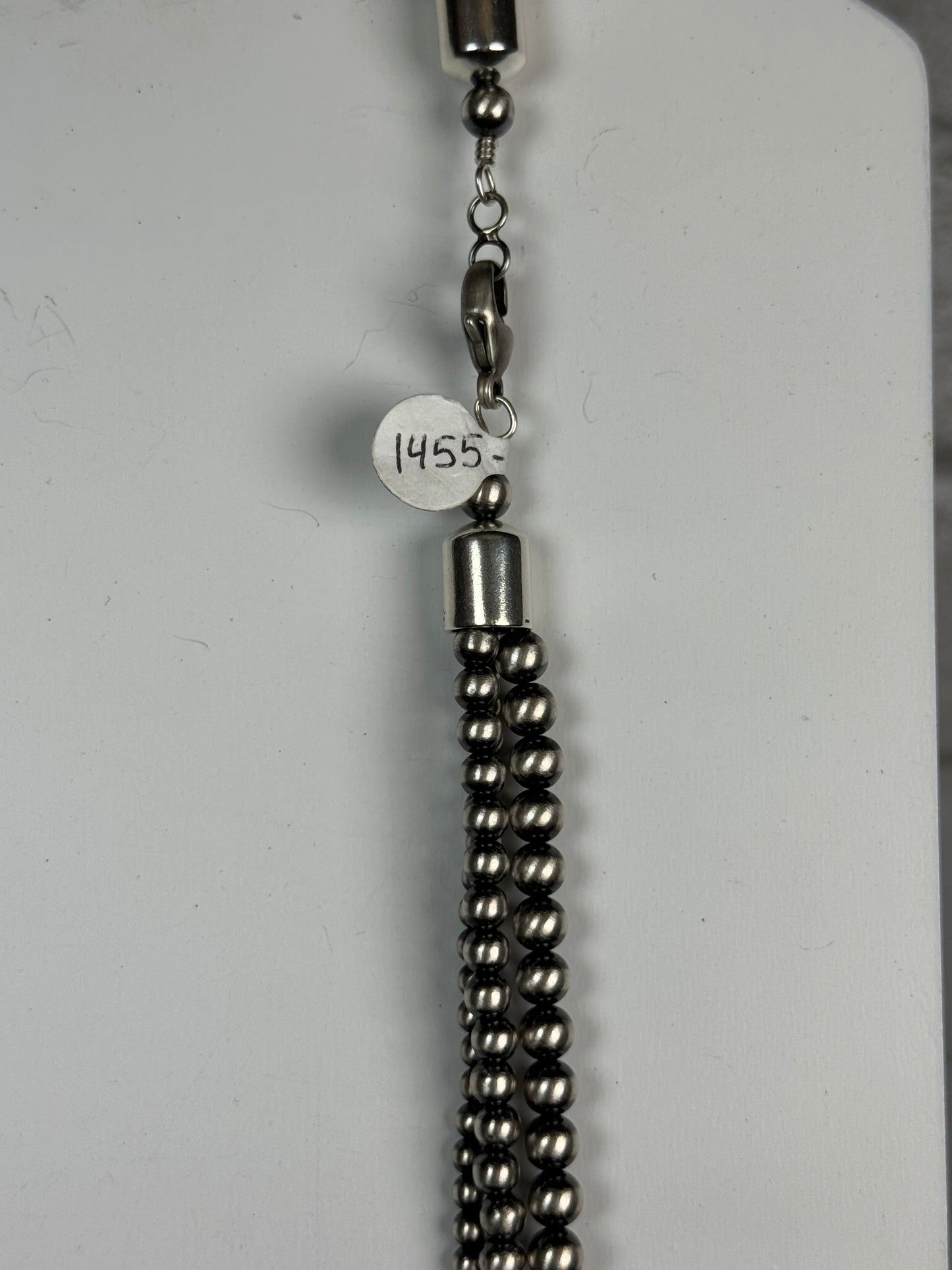 Three Strand Navajo Pearls Necklace