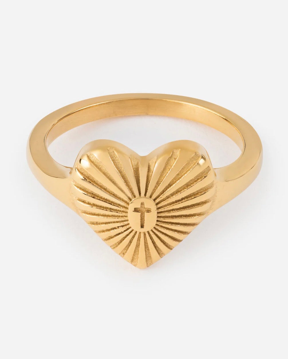 Radiant Heart Ring
