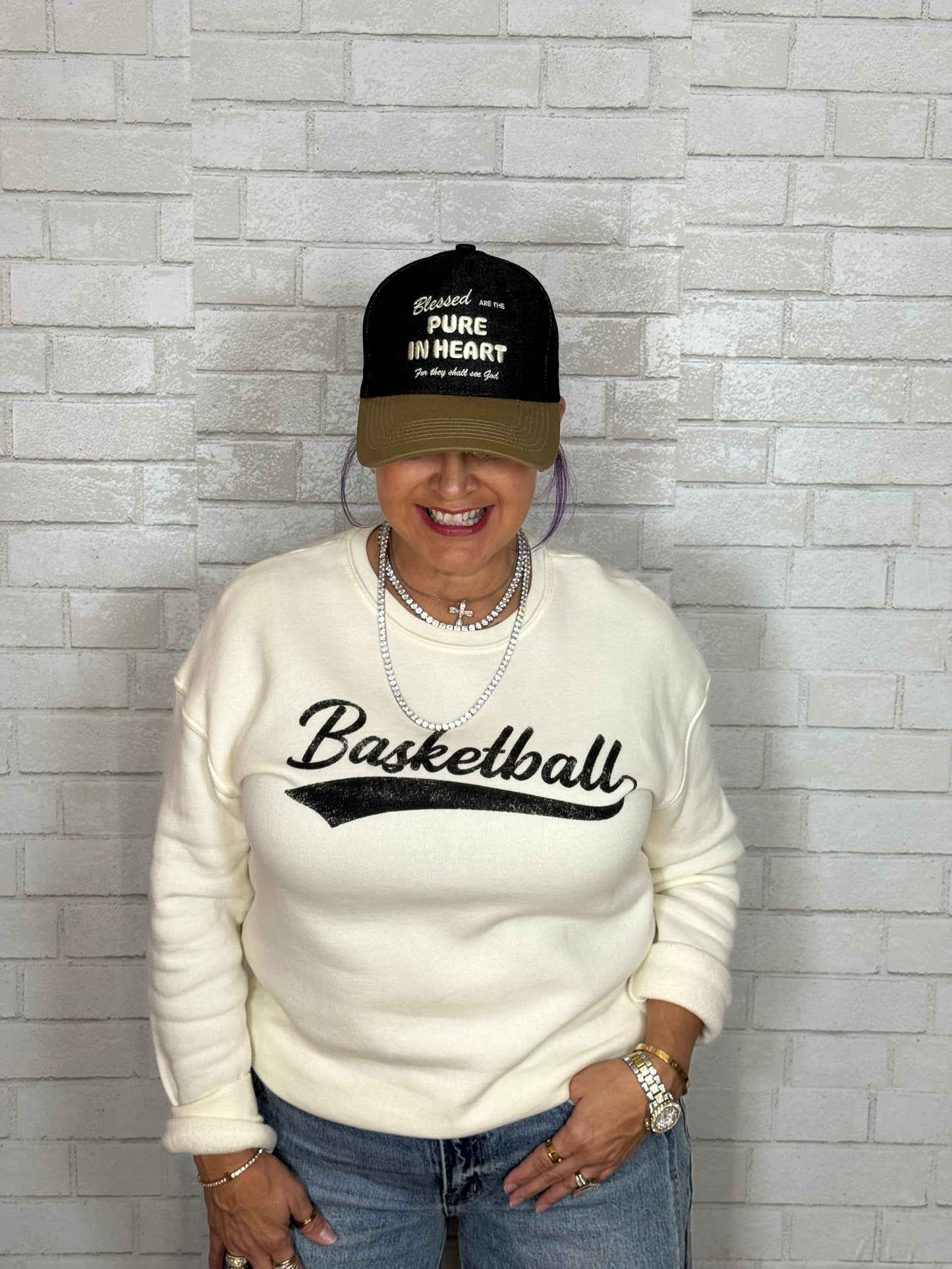 Blessed are the Pure in Heart Cap