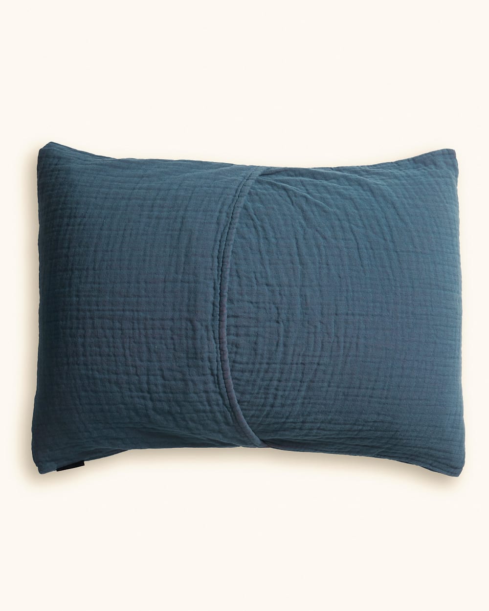 Quilted Star Cotton Matelasses Indigo Sham