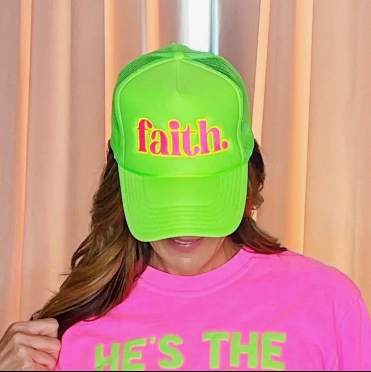Neon Faith. Trucker Hat