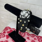 Black Headband with Pearls and AB Stones