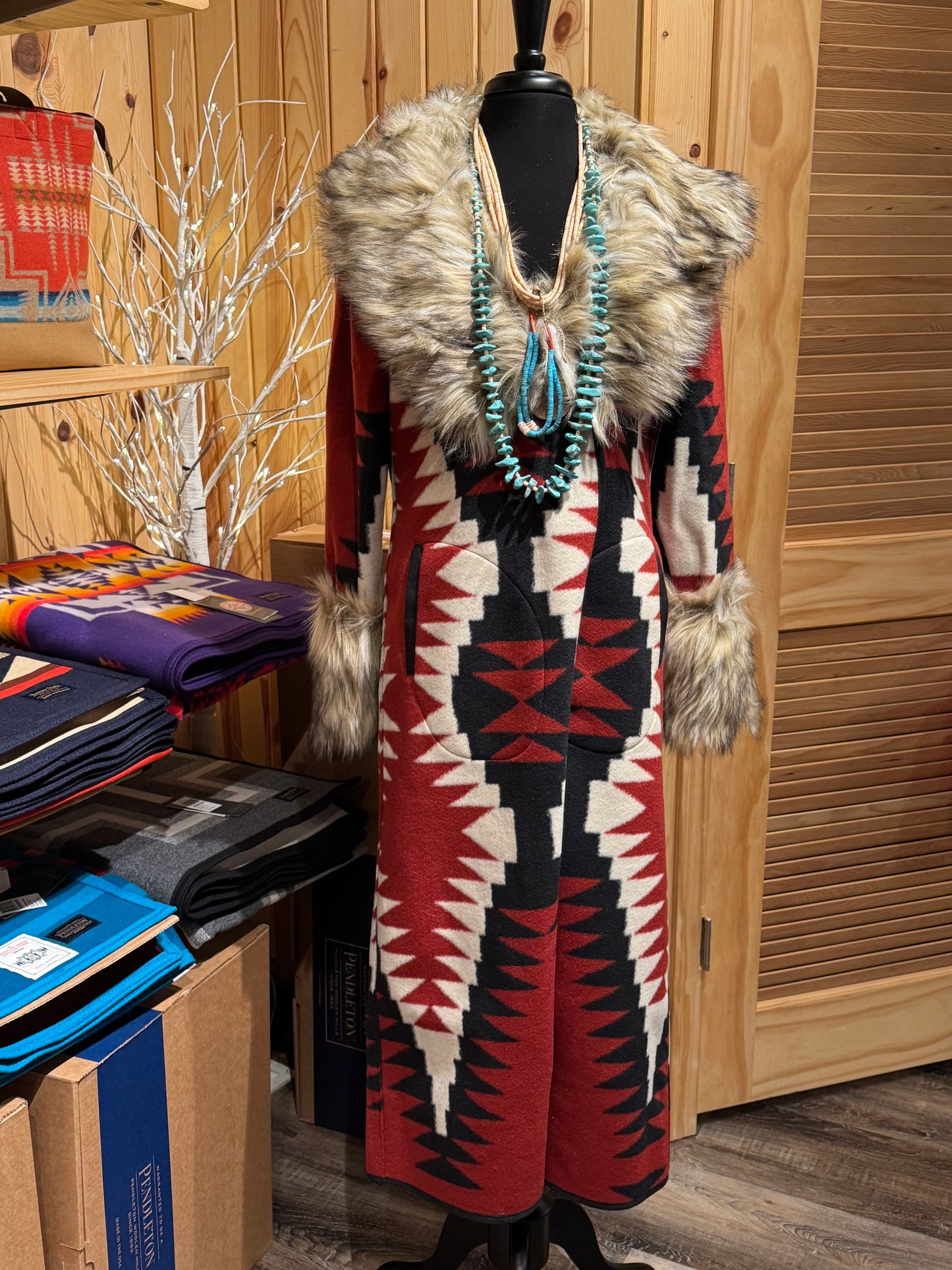 Tasha Polizzi Blanket Coat