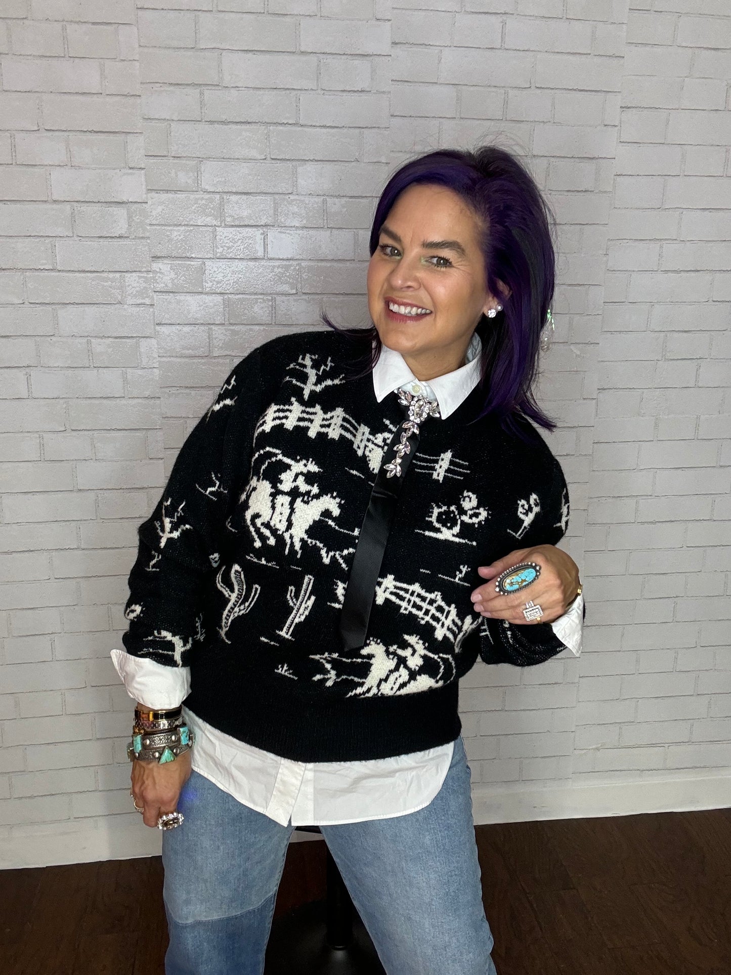 Rancho Freeman Sweater (Black)