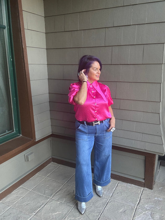 The Shelly Rae Sparkly Blouse