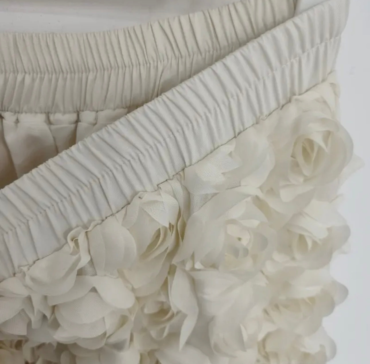 High-Waist Floral Skirt