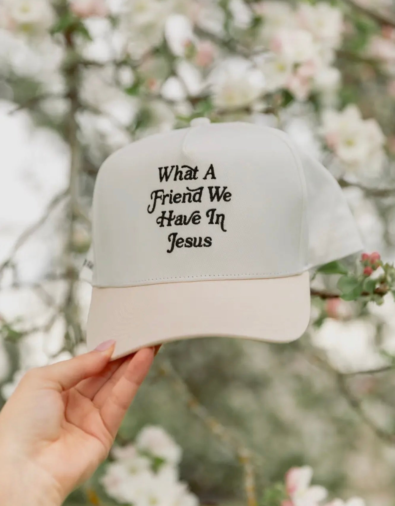 What a Friend in JESUS Trucker Hat