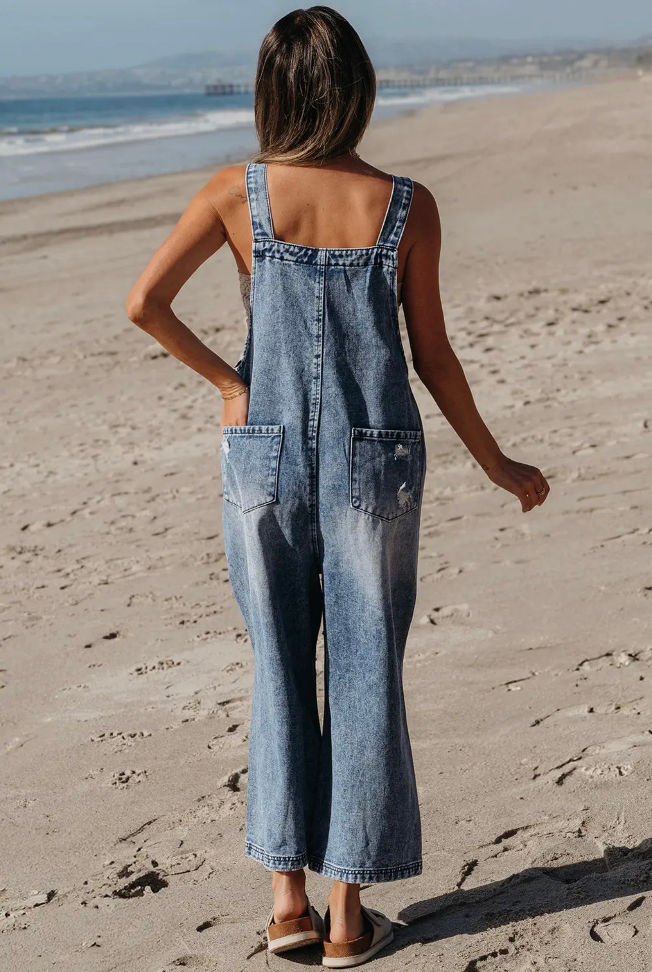 Denim Overalls