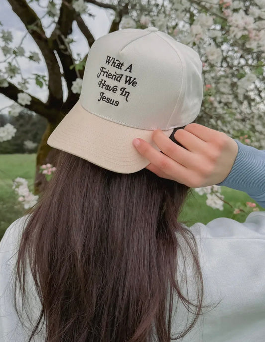 What a Friend in JESUS Trucker Hat
