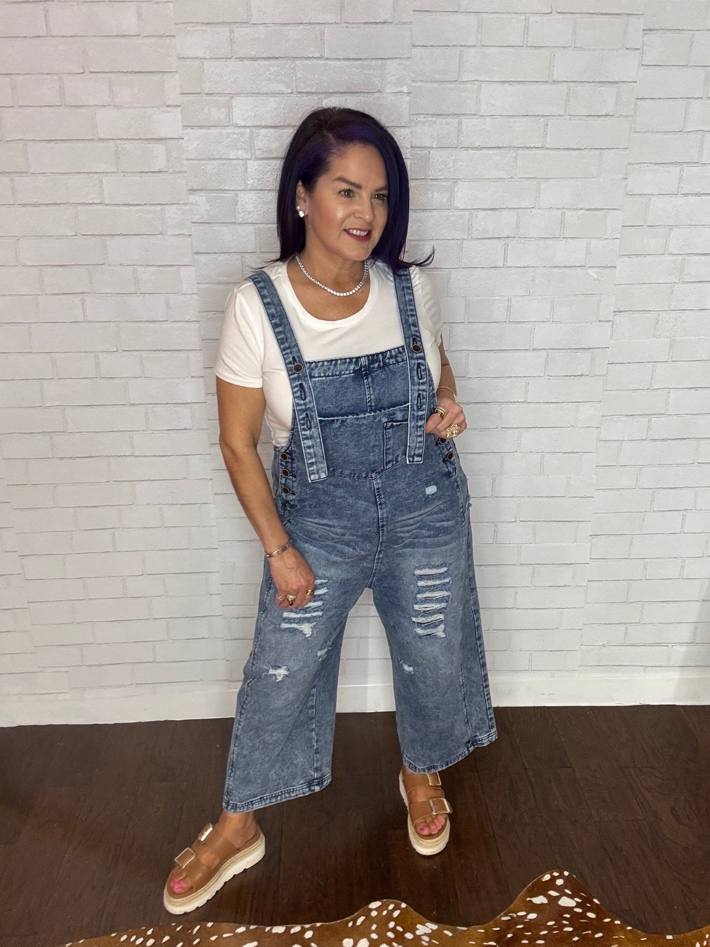Denim Overalls