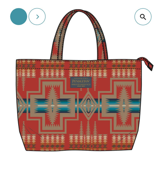 City Zip Tote Harding Red