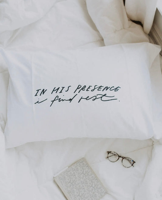 In HIS Presence I find Rest