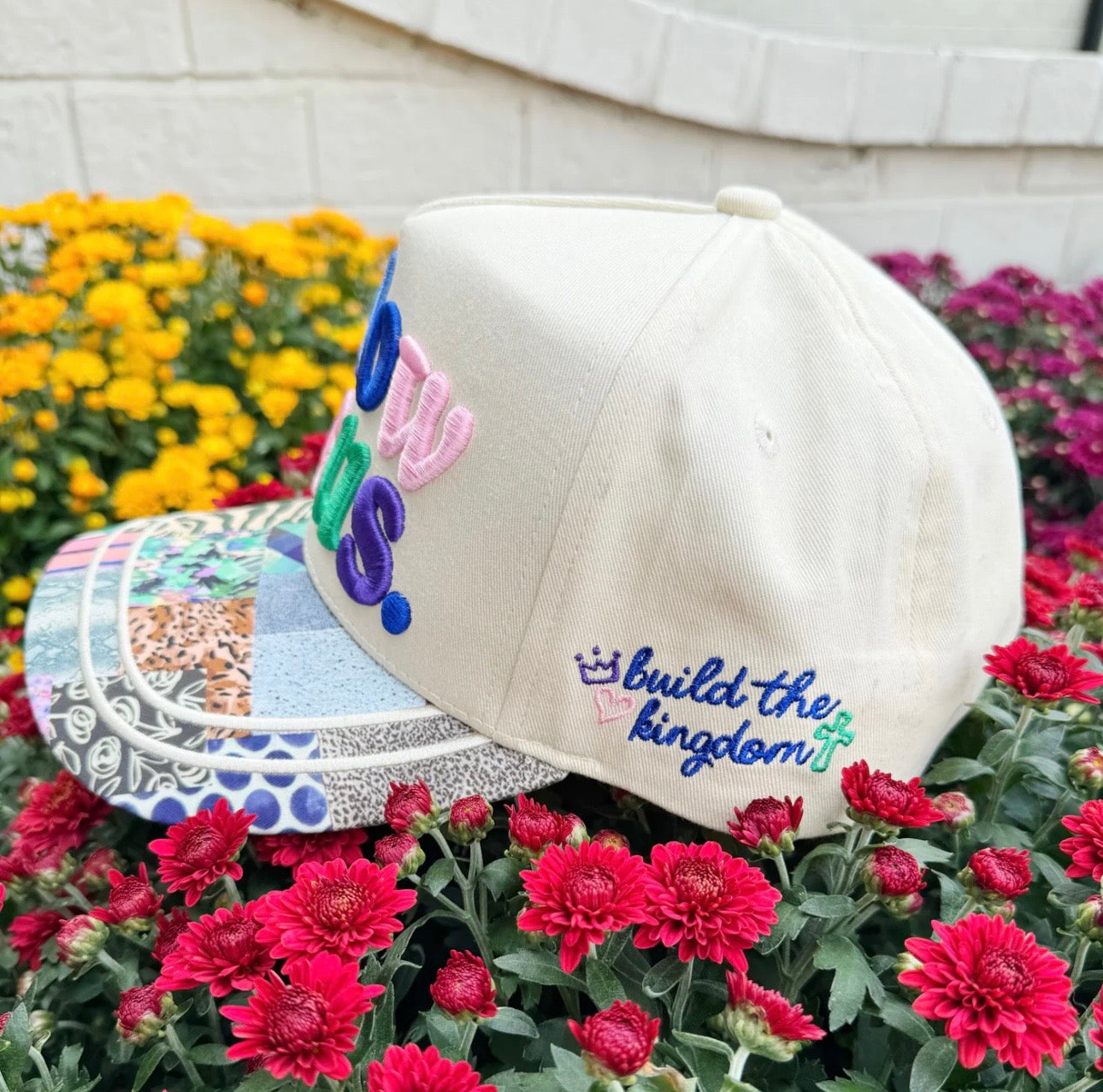 Colorful Follow JESUS Hat