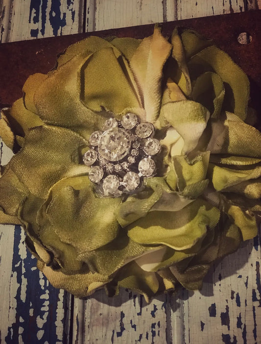 Vintage Velvet Olive Pin