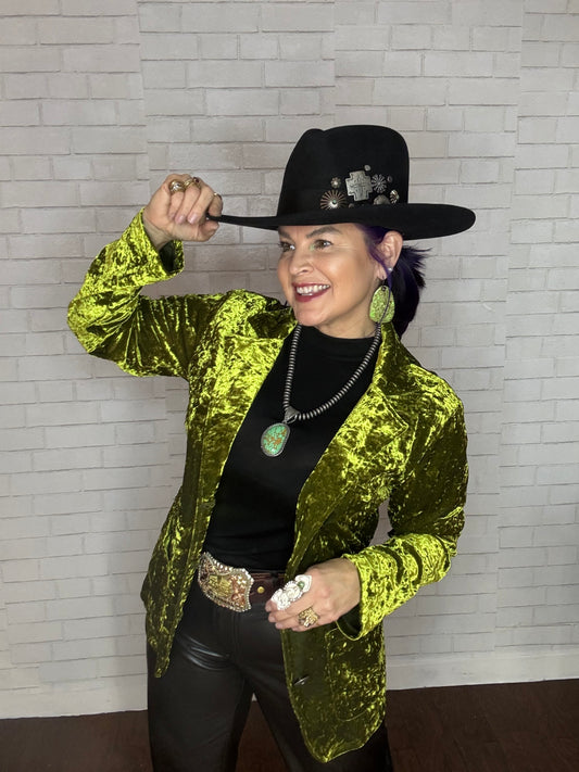 Silver Roundel Pearl Bead Green stone pendant necklace