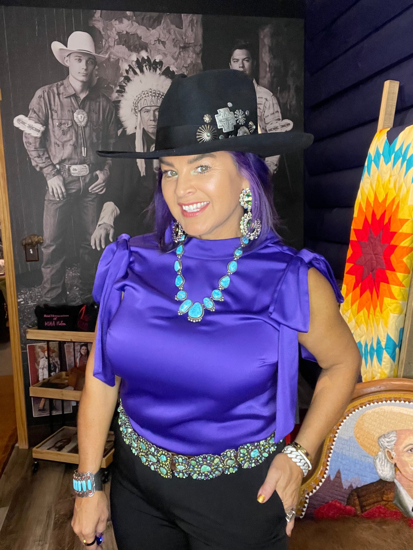 Purple Royalty Top