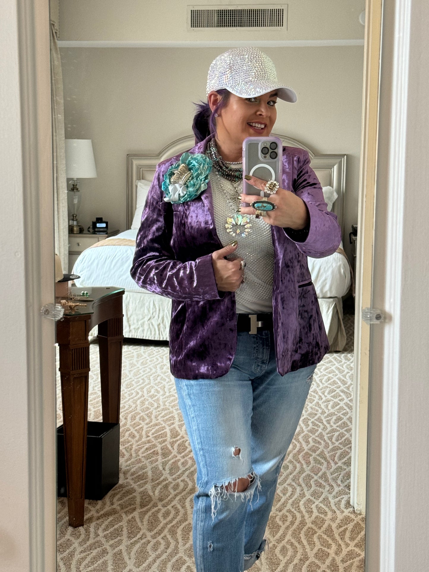 Baseball Caps with All Sparkle