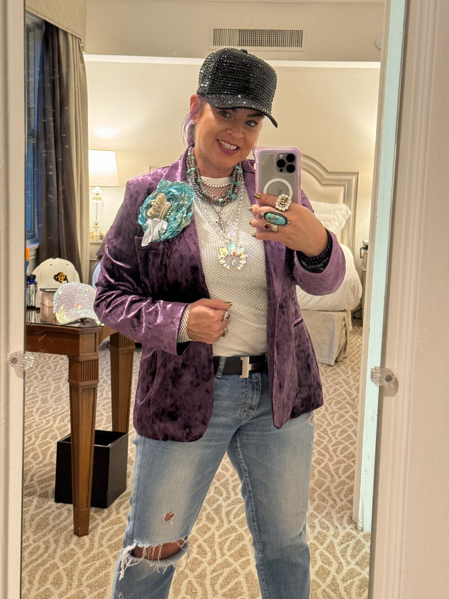 Baseball Caps with All Sparkle