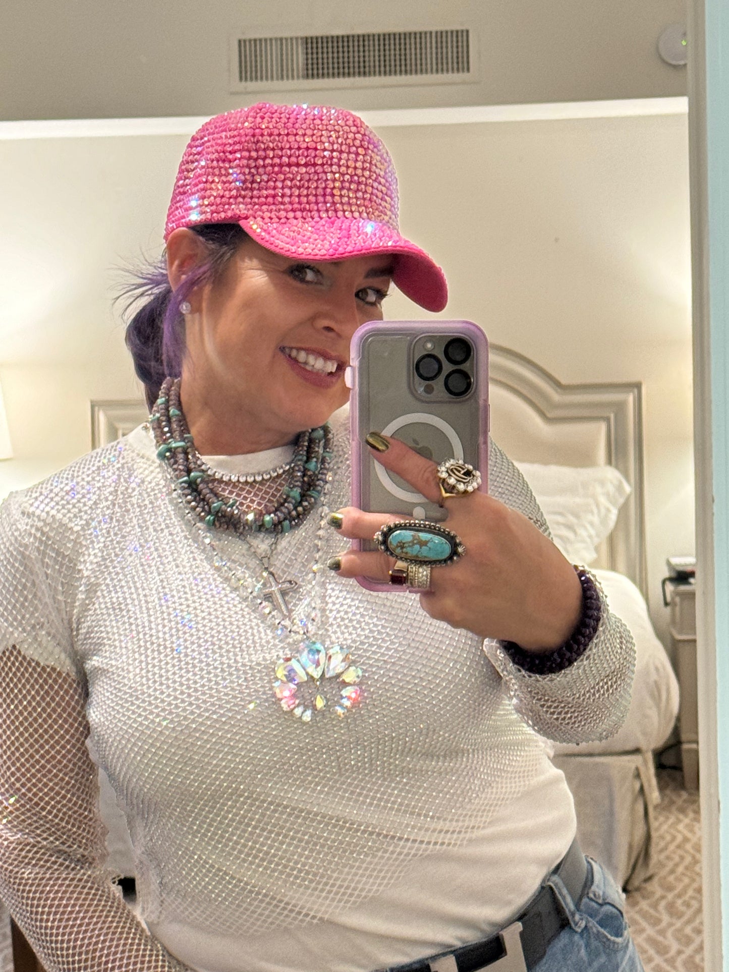 Baseball Caps with All Sparkle