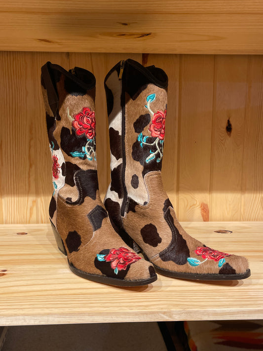 Rockwell Tharp Telluride Boots w/Roses