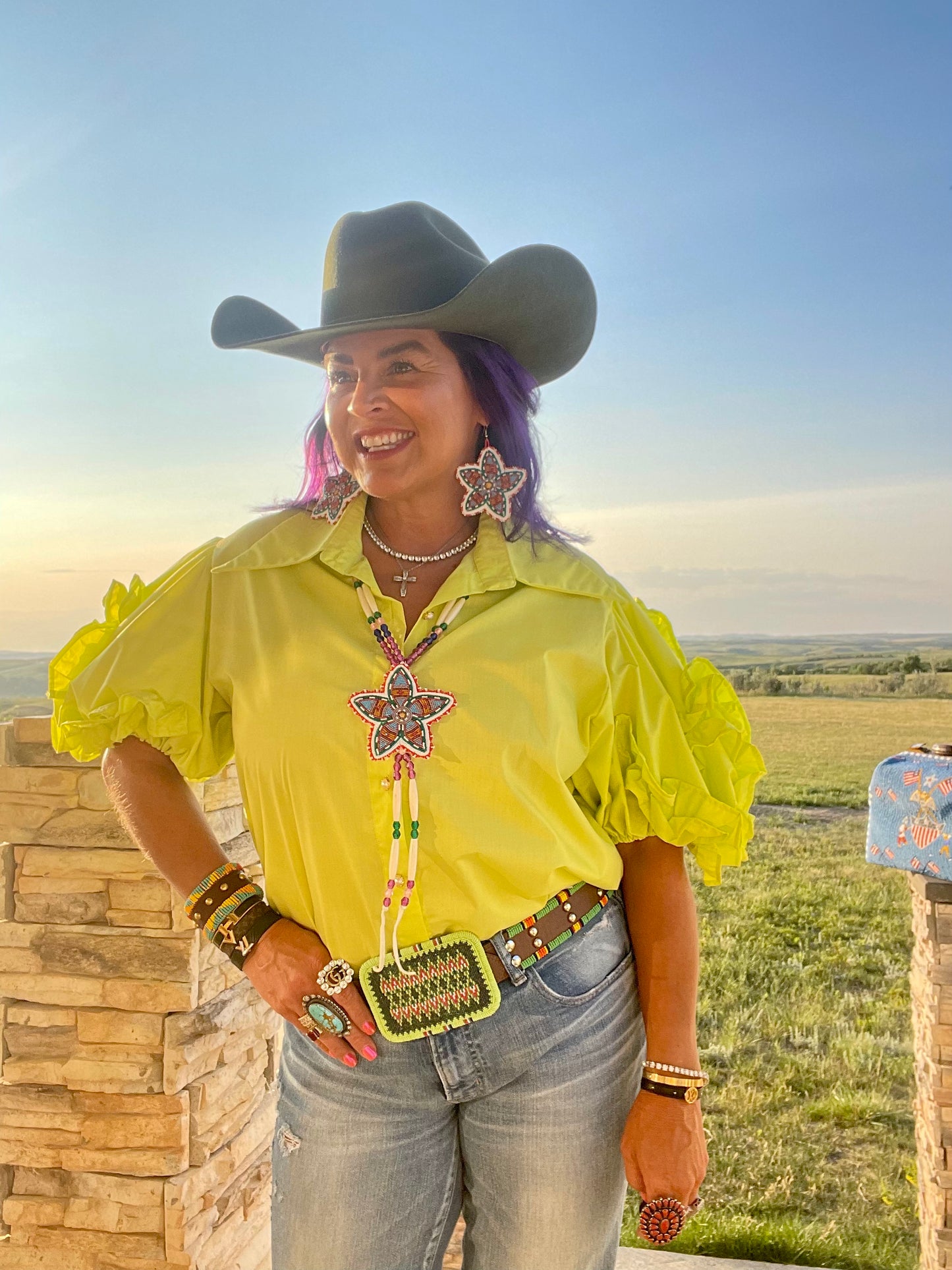 Miss MHA Nation Beaded Buckle