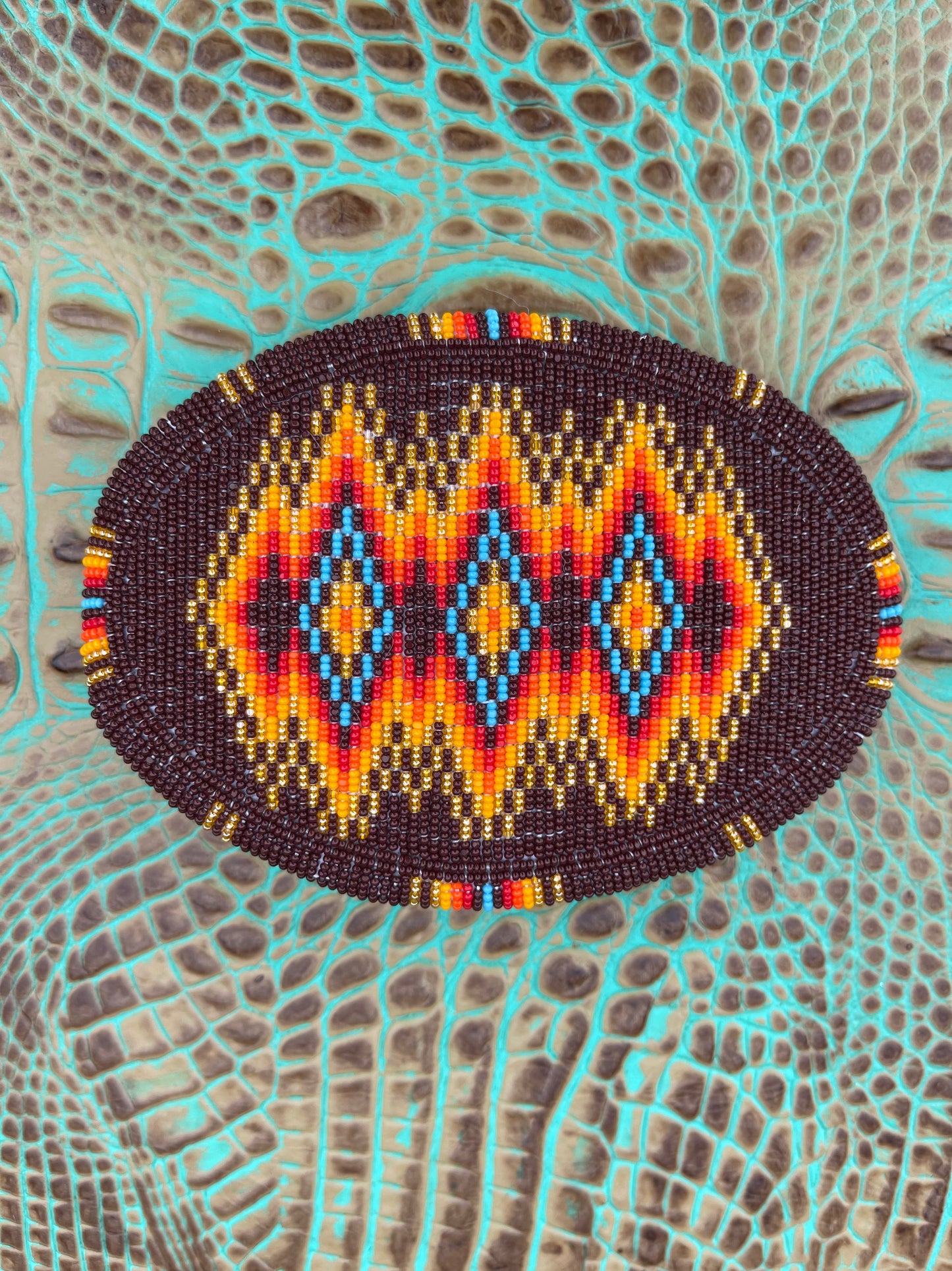Miss Little Shell Beaded Buckle