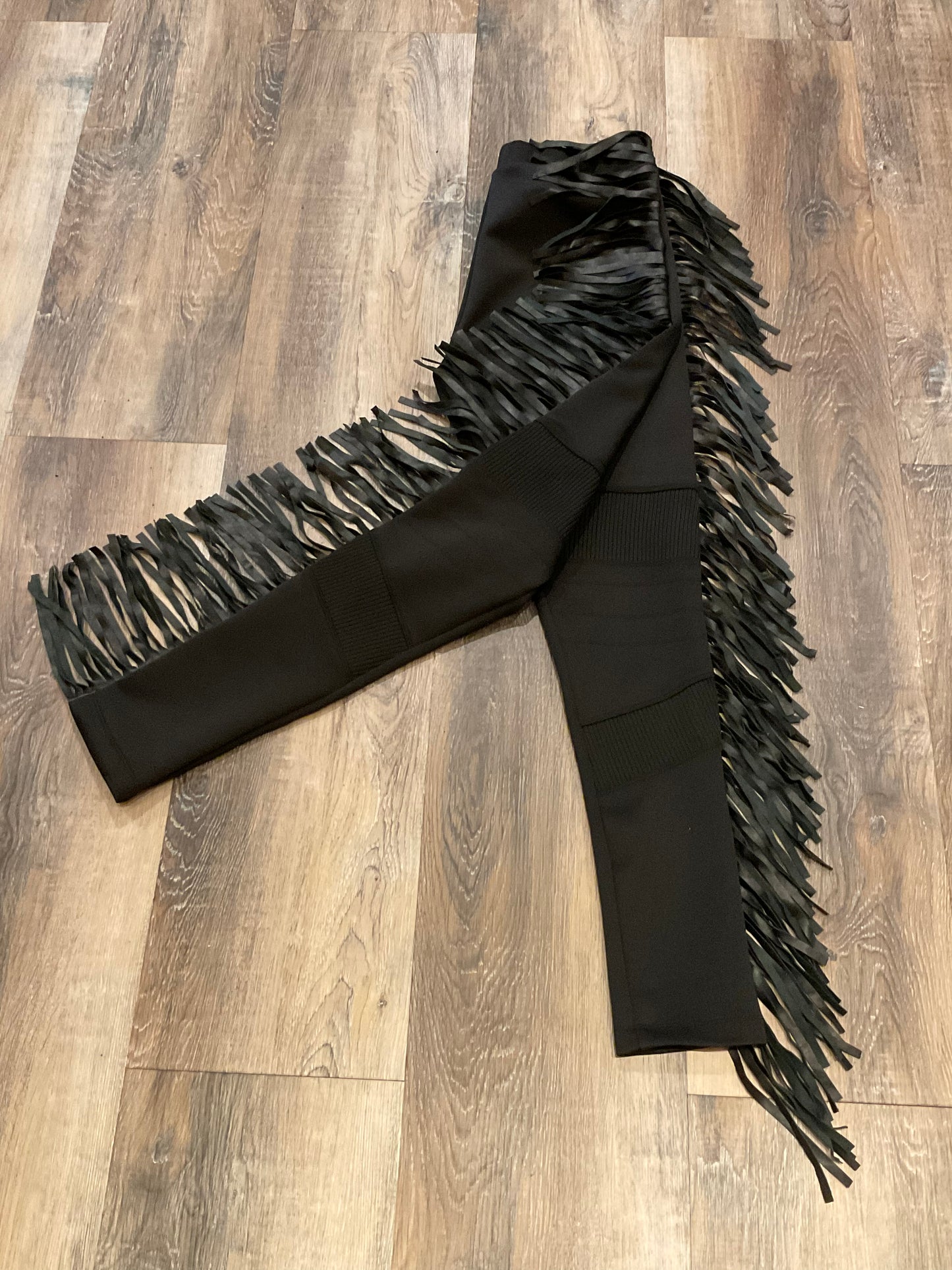 Leather Fringe Pant