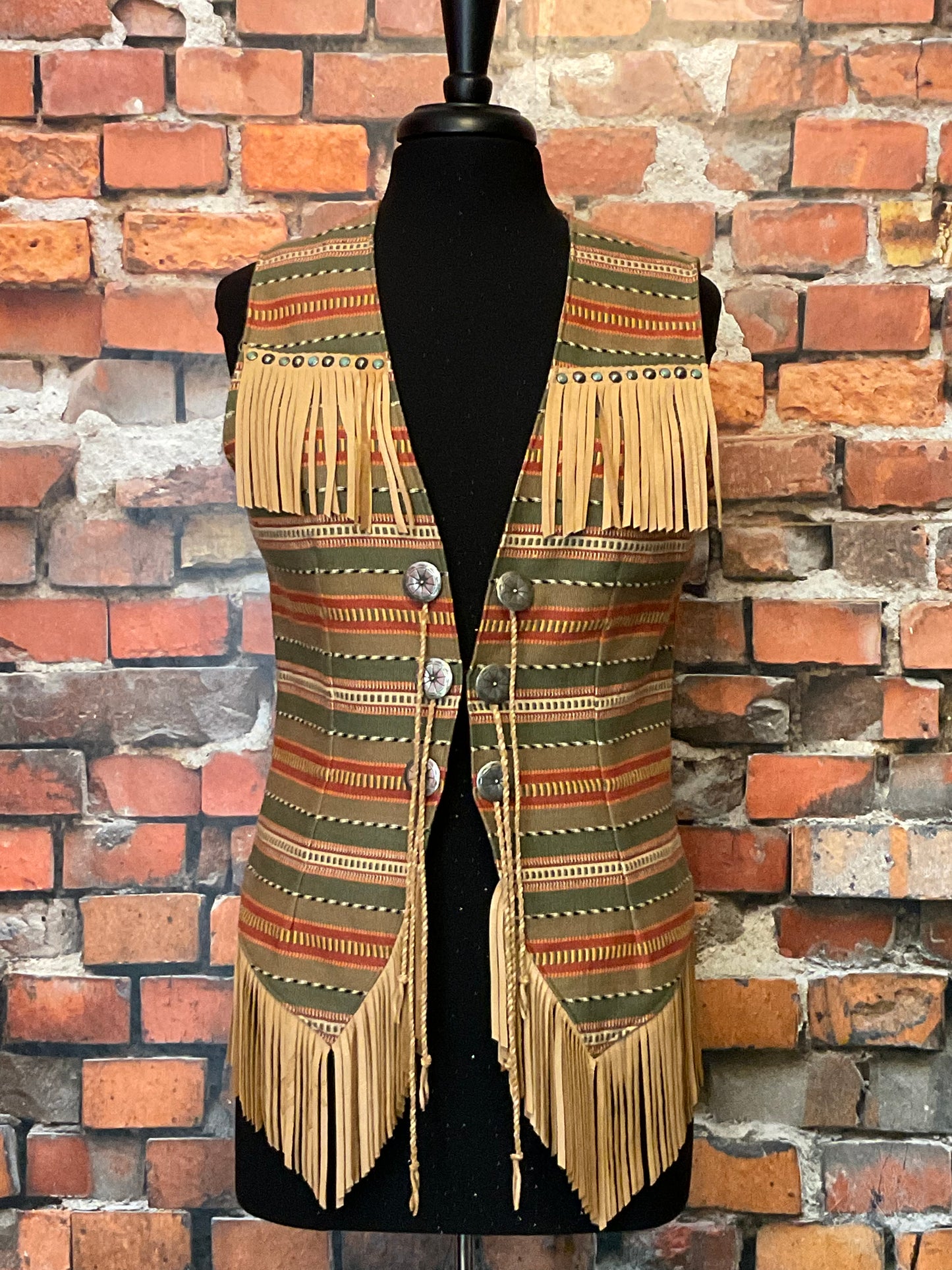 Patricia Wolf Serape Vest
