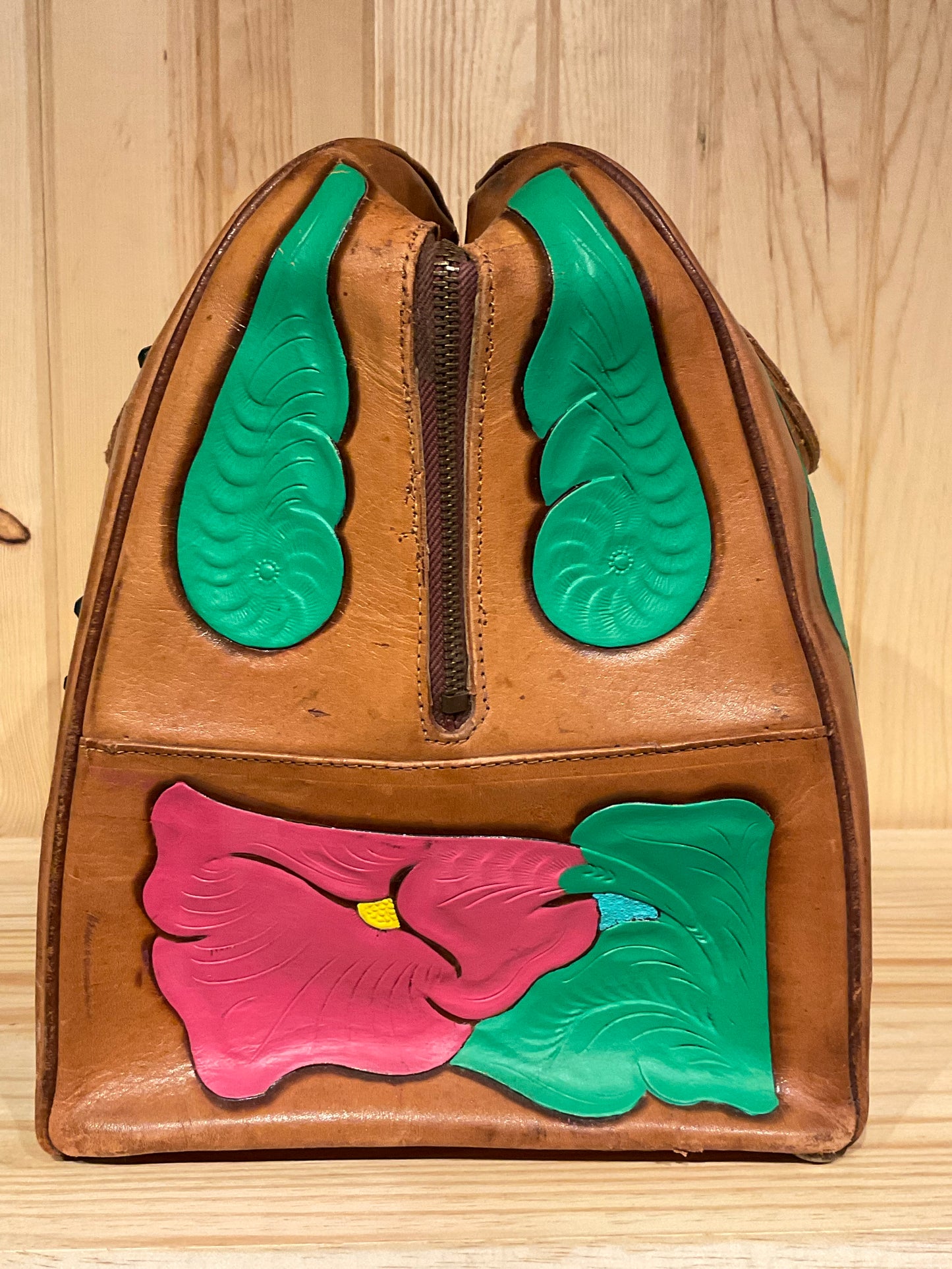 Vintage, Hand-Crafted Carry-all Bag