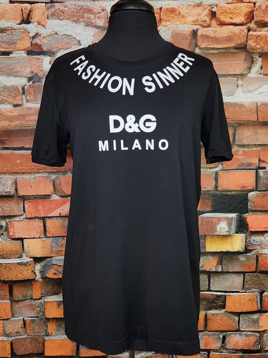 Pre-Loved Dolce & Gabbana Fashion Sinner Tee
