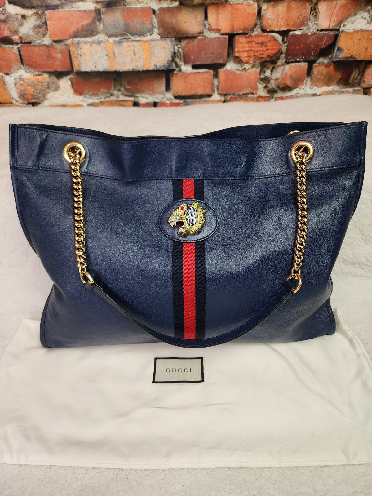 Pre-Loved Gucci Rajah Tote w/Wallet