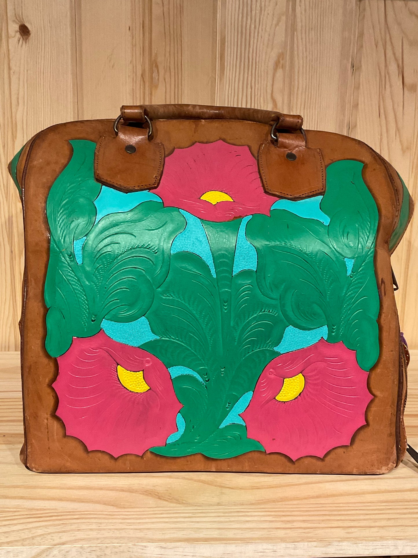 Vintage, Hand-Crafted Carry-all Bag