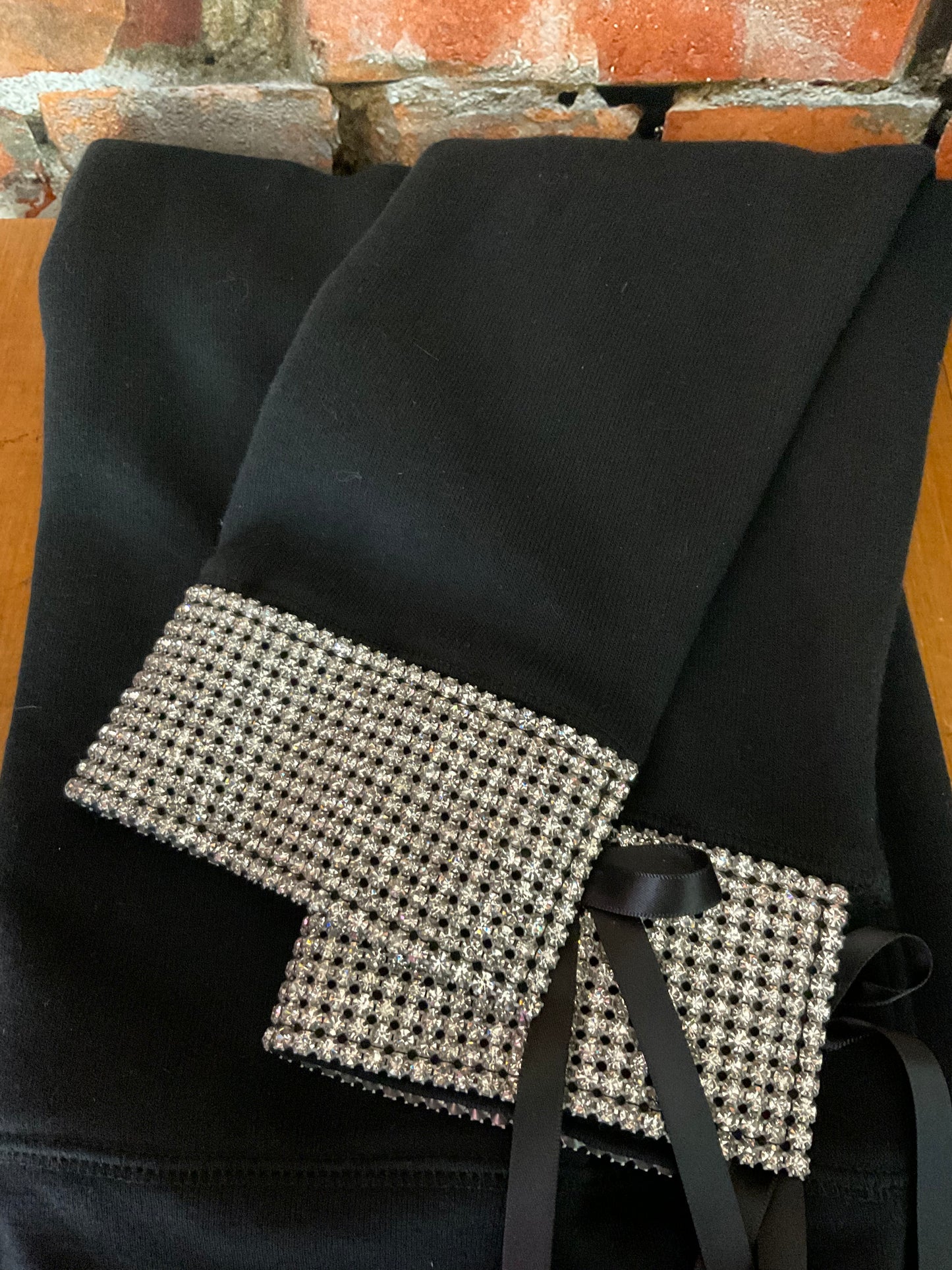 Crystal Cuff Sweatshirt