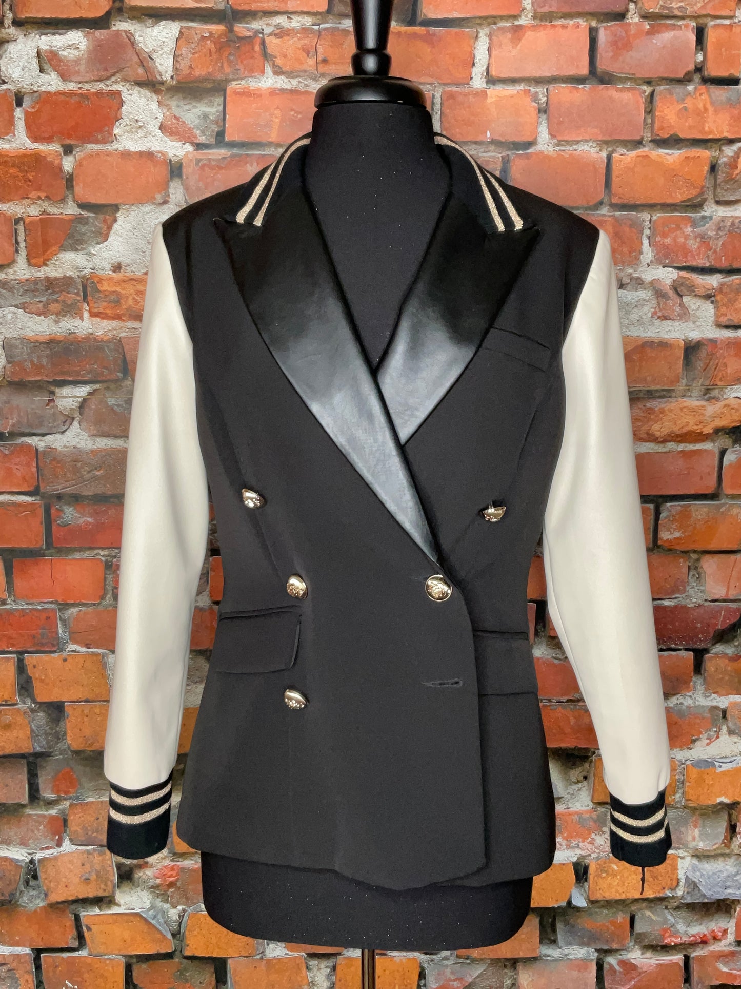 Ebony & Ivory Blazer
