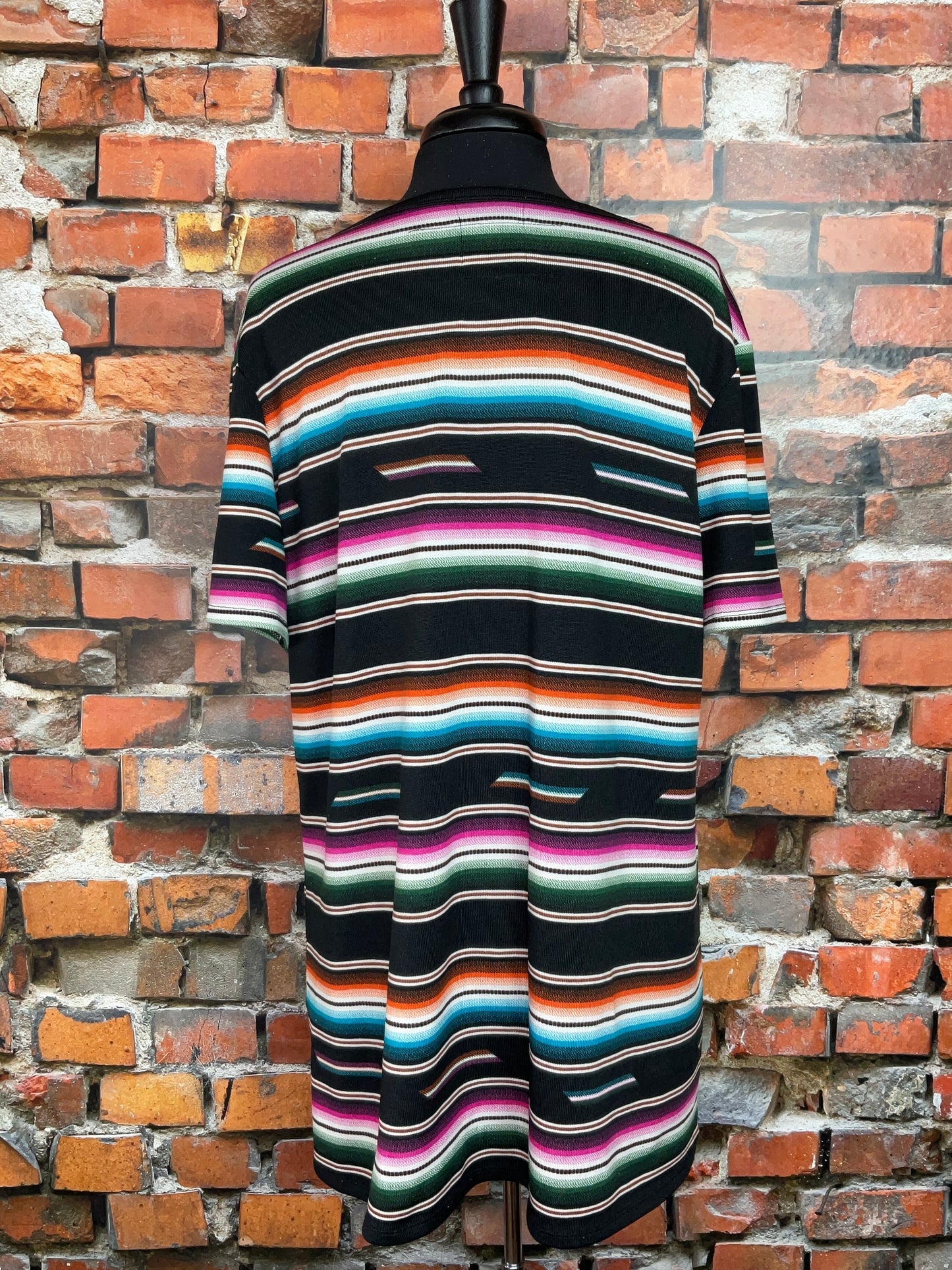 Serape Top with Cross