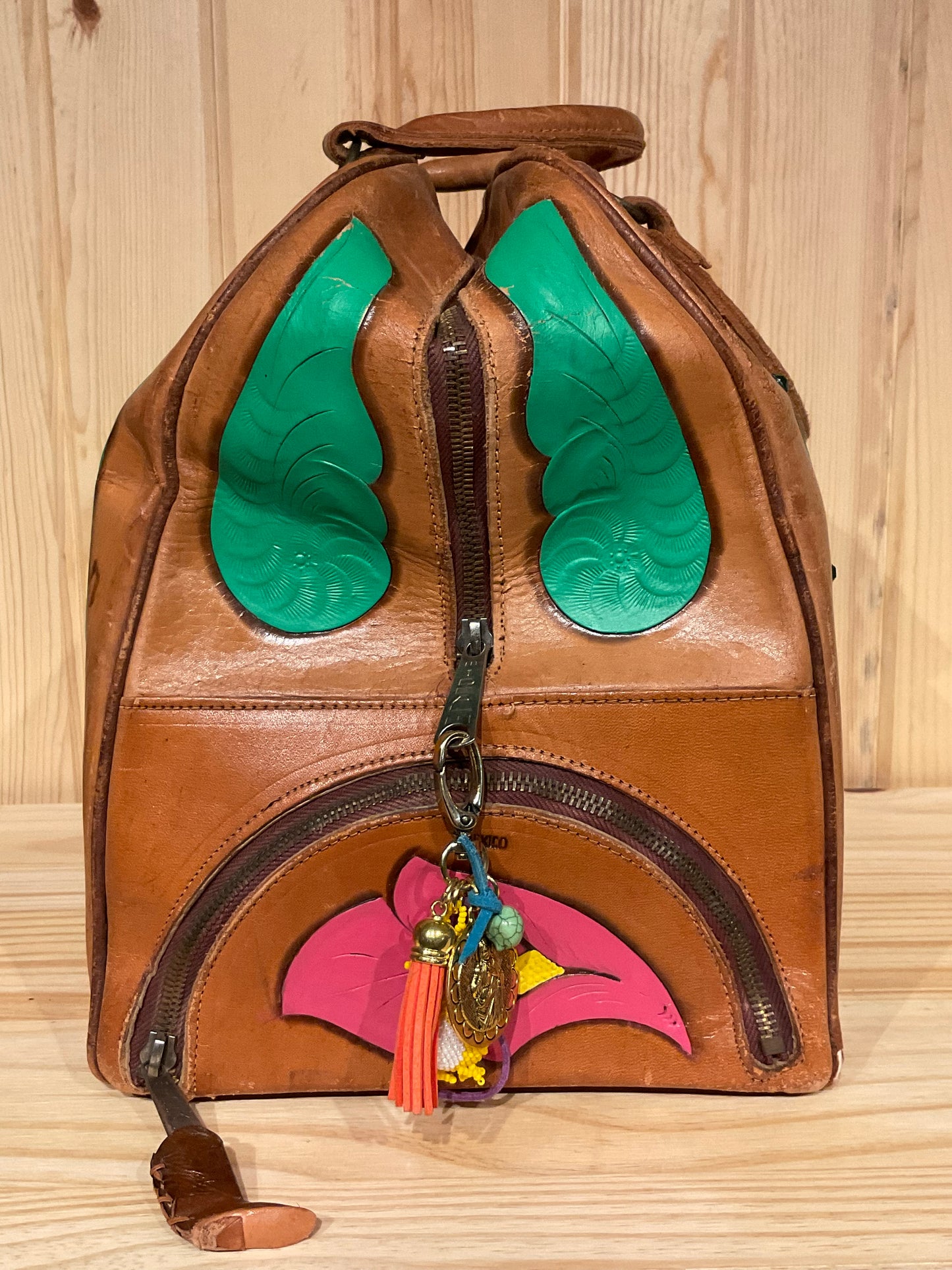 Vintage, Hand-Crafted Carry-all Bag