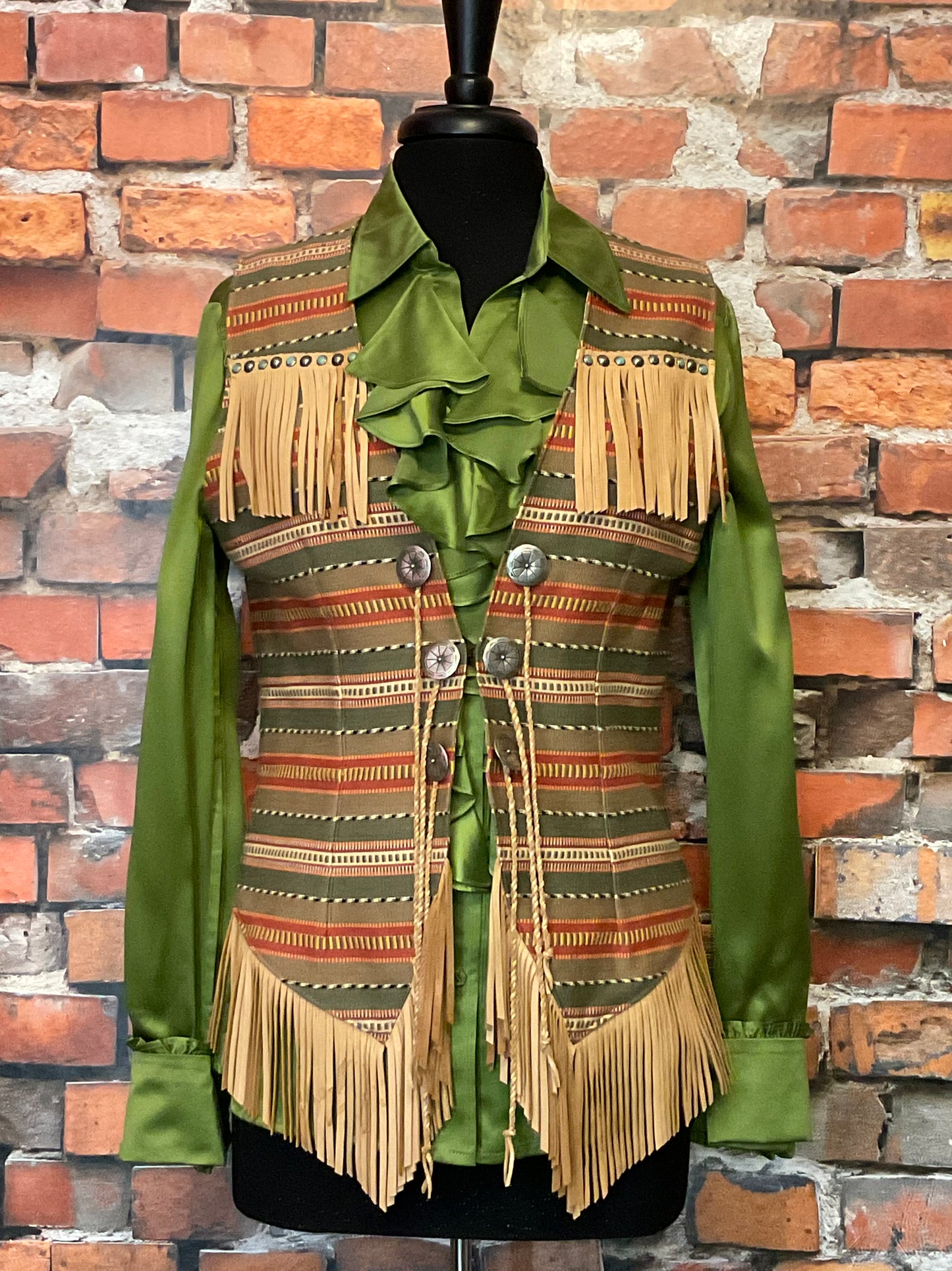 Patricia Wolf Serape Vest
