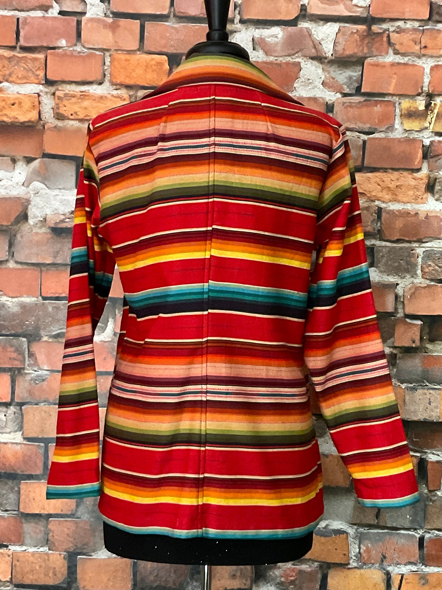 Red Serape Blazer