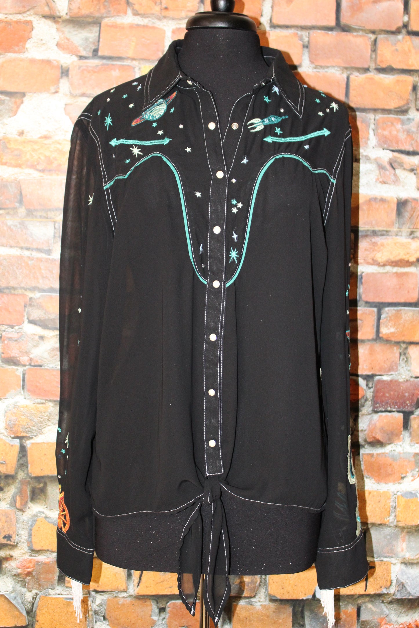 Space Cowboy Sheer Top