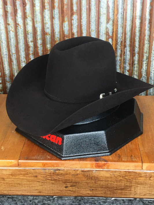 200X BLACK CHERRY FELT HAT American Hat Company