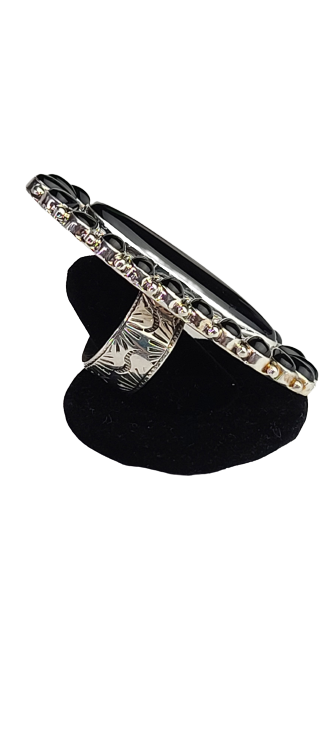 Large Black Onyx Oval Ring