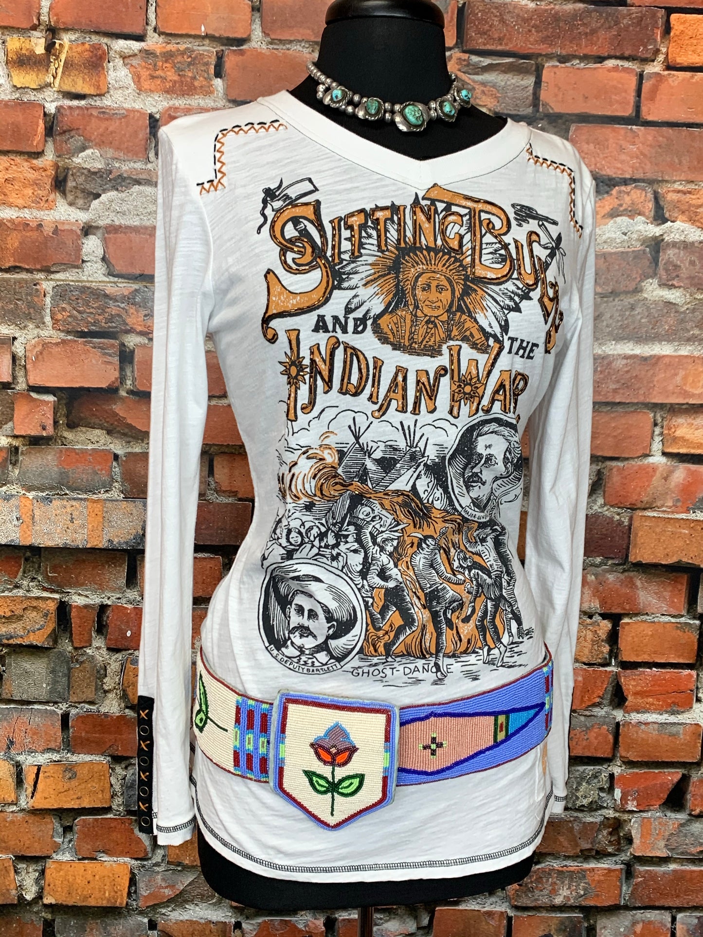 Sitting Bull & The Indian War Tee