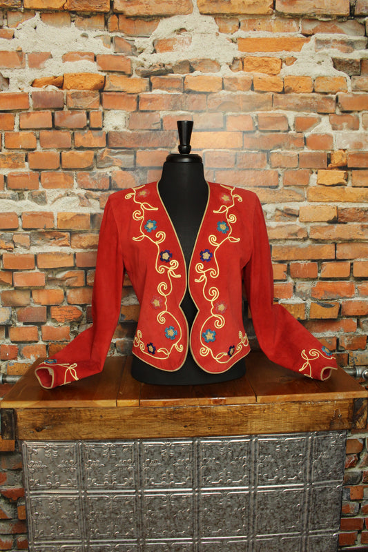 Floral & Vines Bolero Jacket