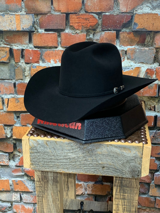 500X BLACK FELT HAT American Hat Company