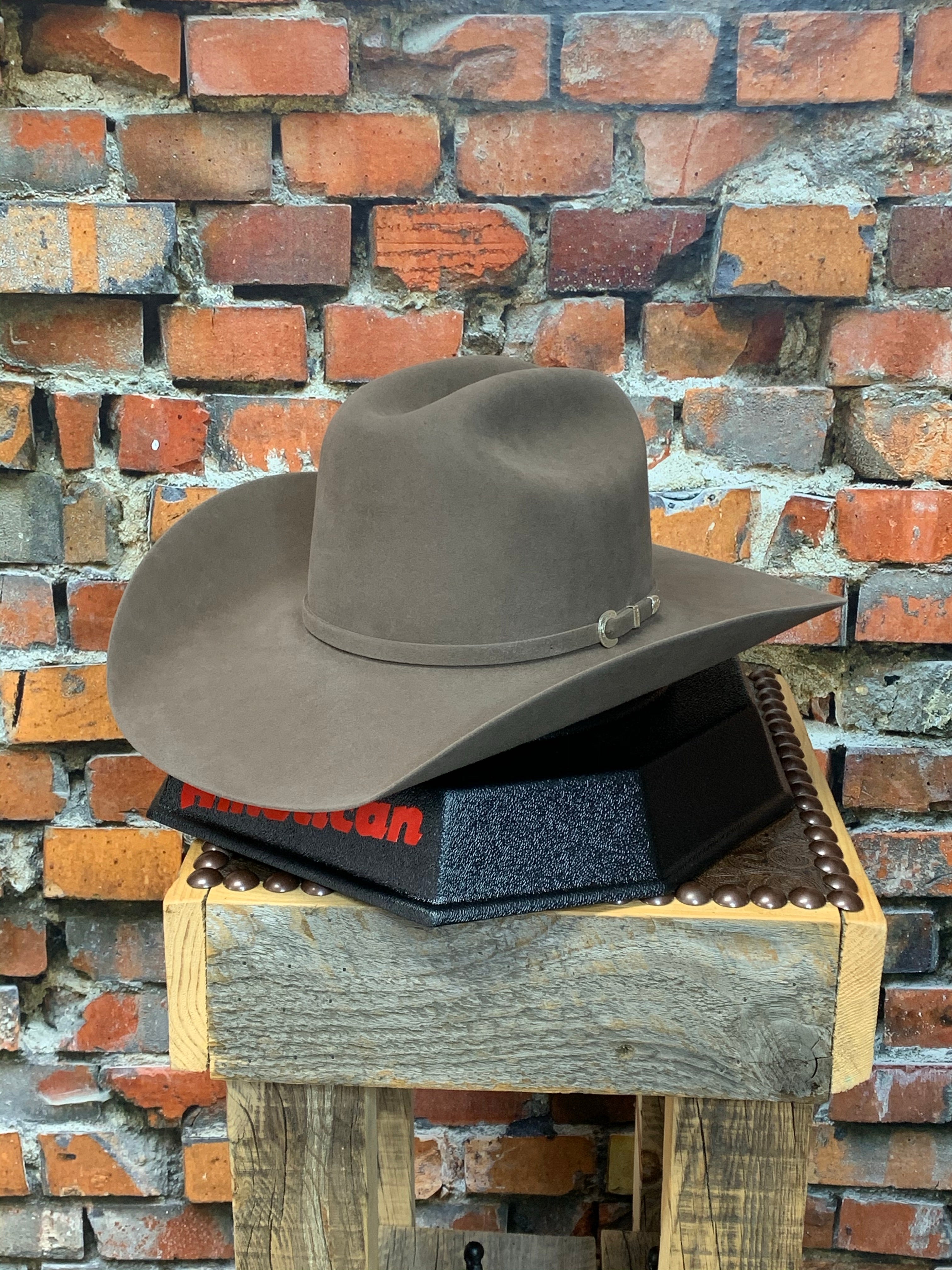 40X PECAN FELT HAT American Hat Company