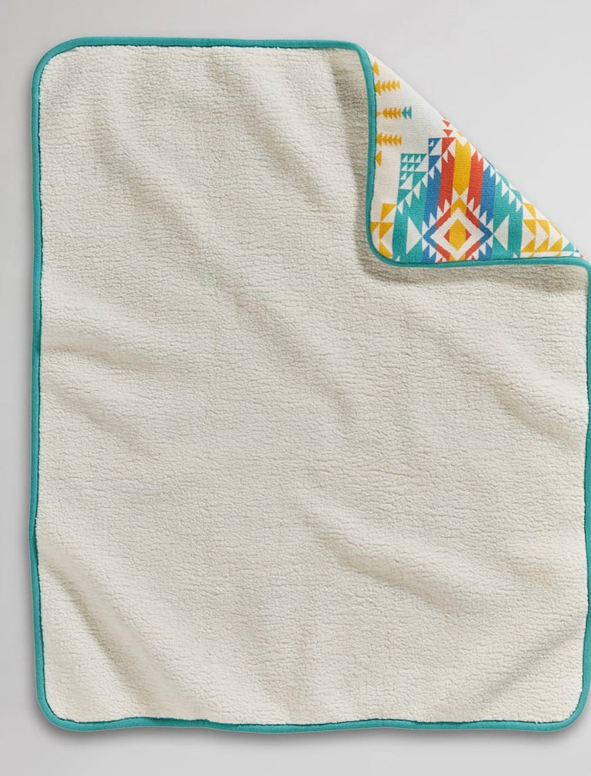 Pilot Rock Sherpa Stroller Blanket