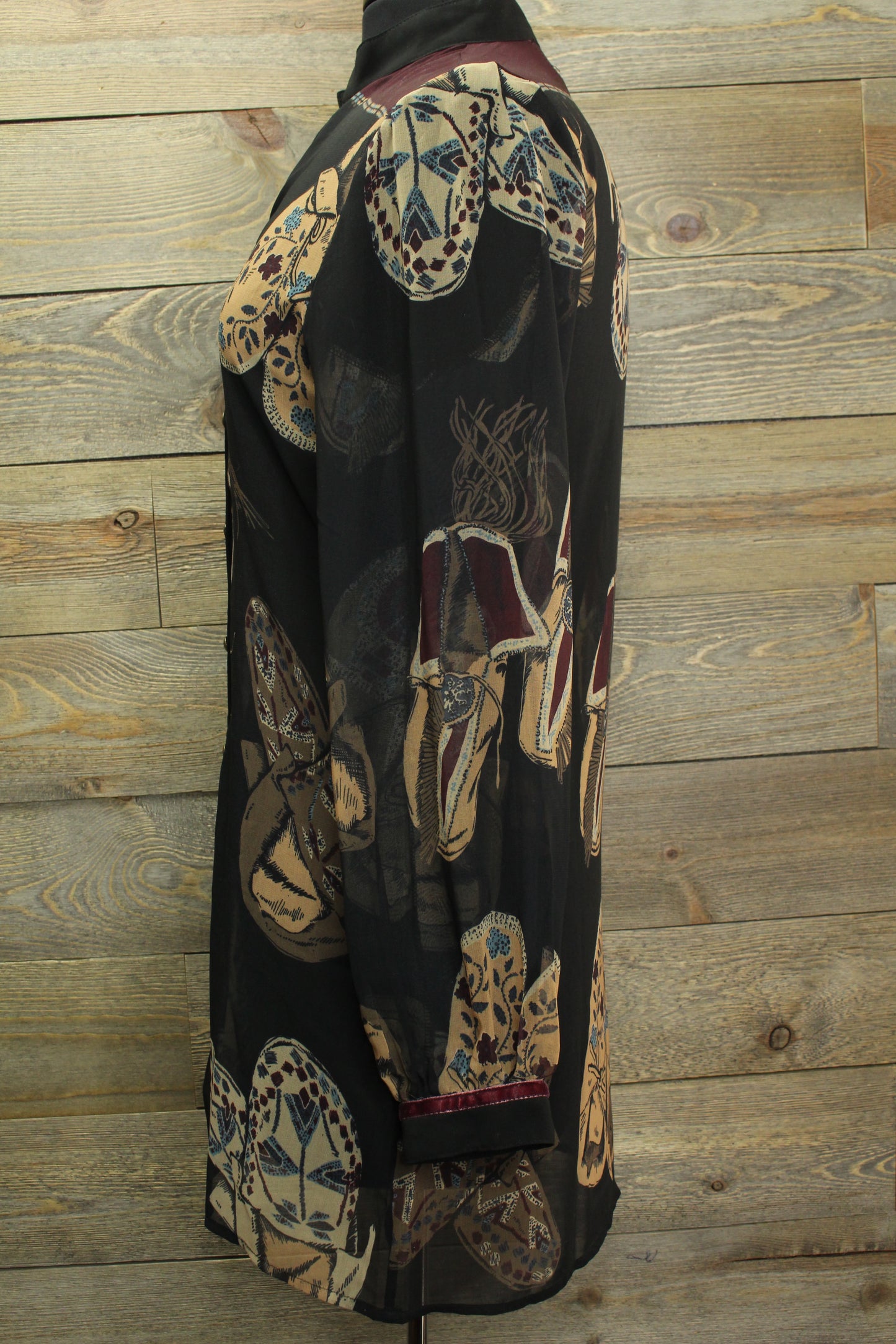 Sheer Moccasin Tunic