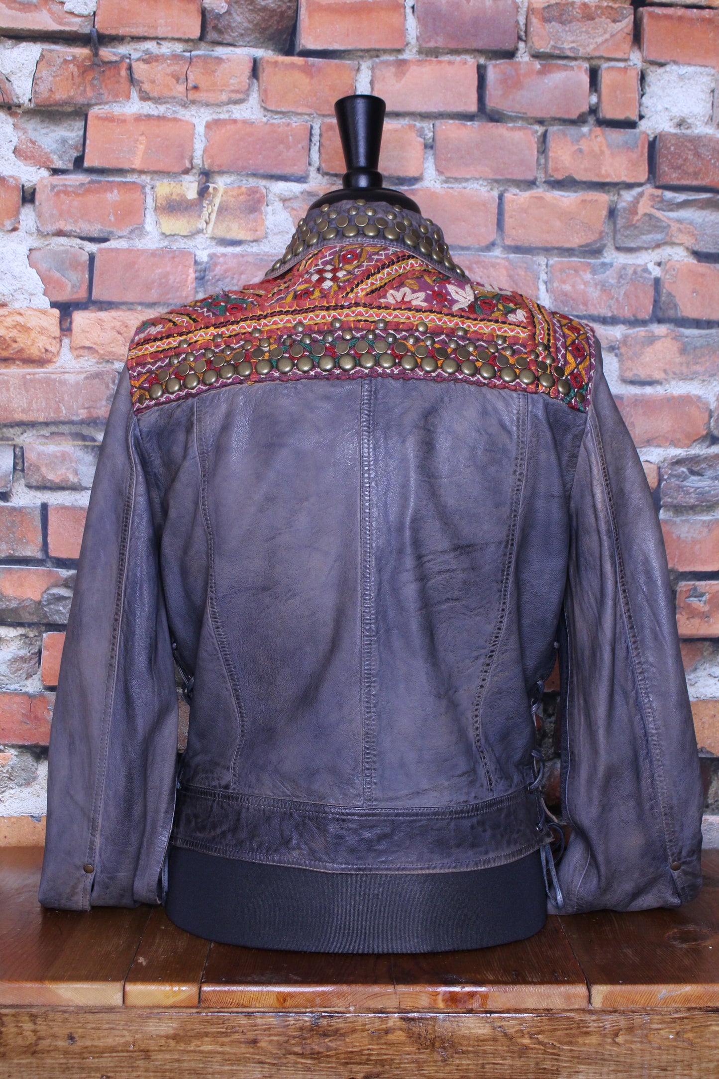 Mixed Up Trucker Jacket