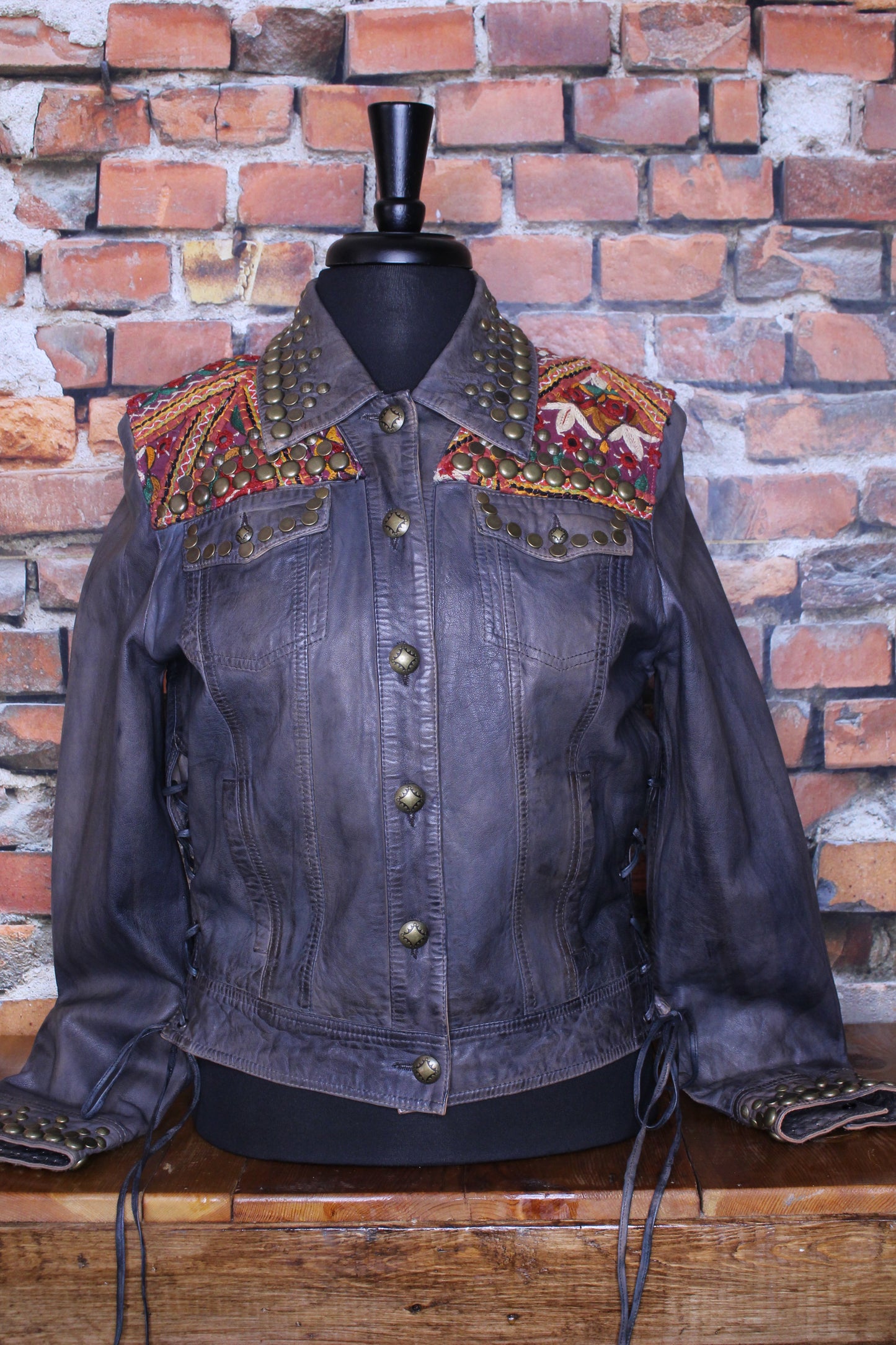 Mixed Up Trucker Jacket